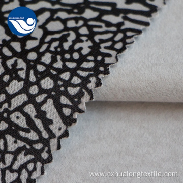 Printed Coral Fleece Brush Velvet Fabric For Upholstery